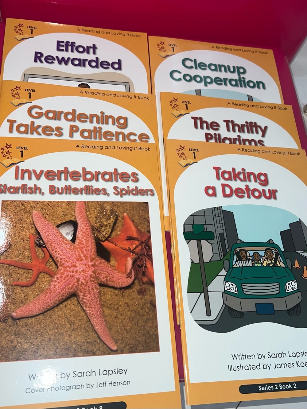 Level 1 - A Reading and Loving It Book Bundle by Sarah Lapsley